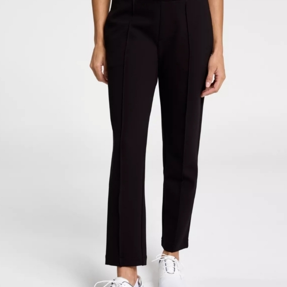 Walter Hagen Clubhouse Women's Fashion Pleated Pants Black Small New Golf Lady - Picture 14 of 14